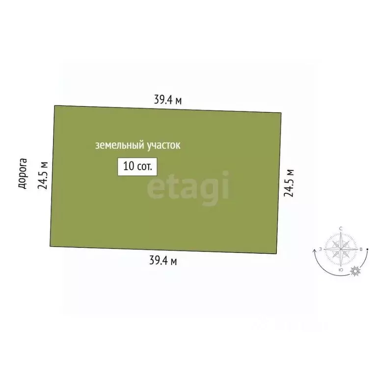 Участок в Тюменская область, Нижнетавдинский муниципальный округ, ... - Фото 1