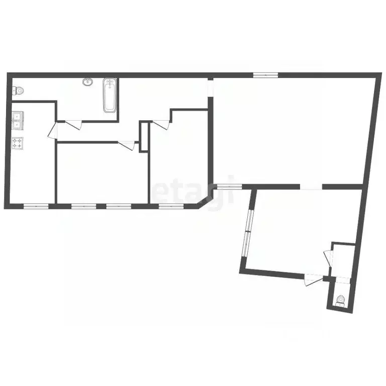 5-к кв. Санкт-Петербург ул. Декабристов, 11 (114.0 м) - Фото 2