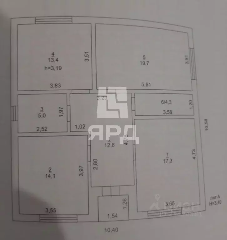 Дом в Ростовская область, Батайск ул. Осипенко, 28А (95 м) - Фото 2