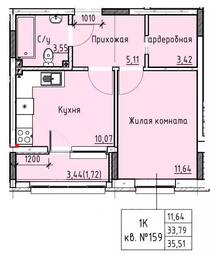 1-к кв. Ростовская область, Батайск ул. Талалихина (35.51 м) - Фото 0
