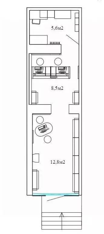 Помещение свободного назначения в Москва Волгоградский просп., 80/2К2 ... - Фото 2