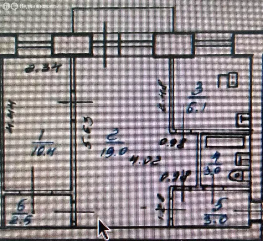2-комнатная квартира: Ярославль, улица Богдановича, 6 (44 м) - Фото 2