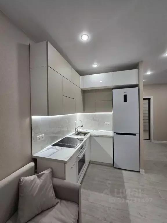 Квартира, 1 комната, 37.1 м - Фото 0