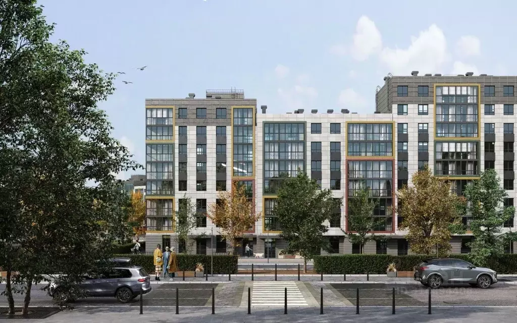 1-к кв. Псковская область, Псков Крестовский жилой комплекс (36.5 м) - Фото 2