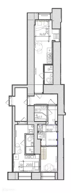 Продаётся 3-к квартира, 43.4 м - Фото 1