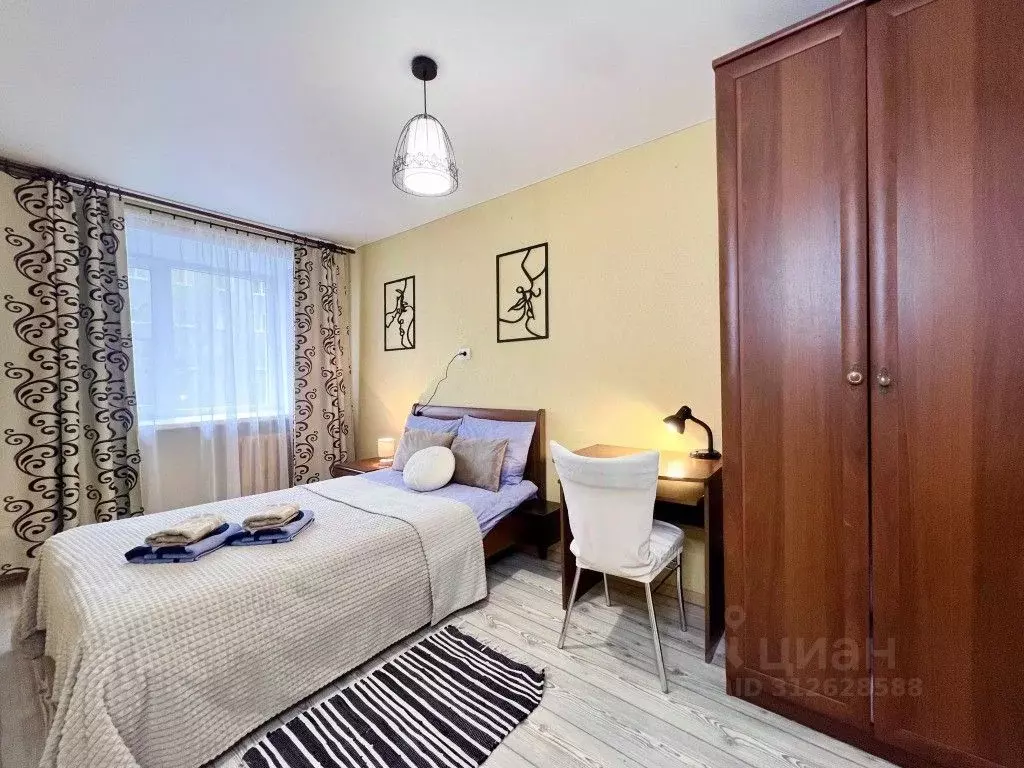 1-к кв. Мурманская область, Мурманск ул. Полярные Зори, 33к3 (47.0 м) - Фото 1