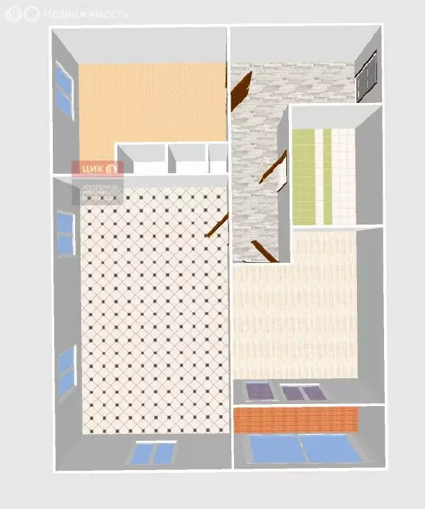 2-комнатная квартира: Рязань, улица Чкалова, 23 (48 м) - Фото 0
