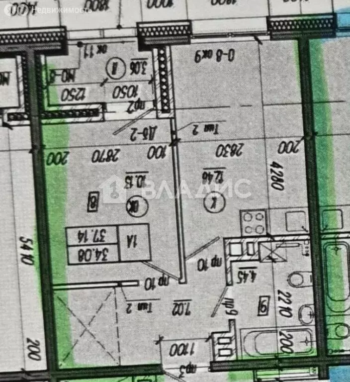 2-комнатная квартира: Иркутск, городок ИВАТУ, жилой комплекс Авиатор, ... - Фото 1