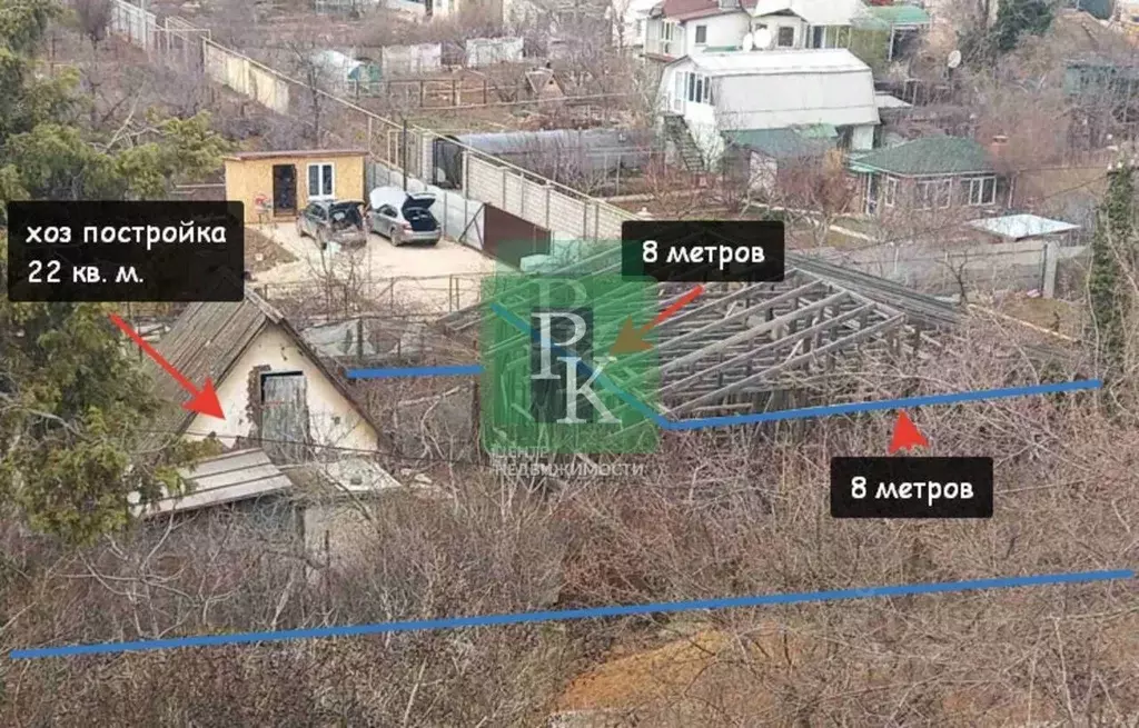 Участок в Севастополь Водоканал-2 садоводческое товарищество, 74 (5.9 ... - Фото 2