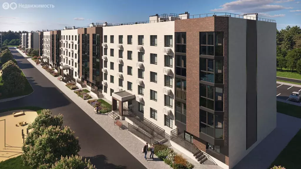 2-комнатная квартира: Озерецкое, квартал Дружба (66.39 м) - Фото 1