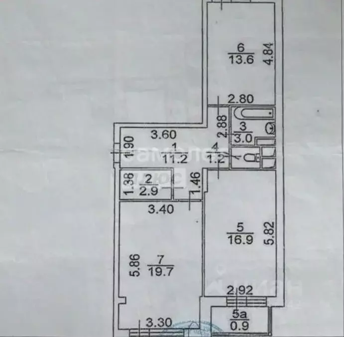 2-к кв. Московская область, Балашиха ул. Ситникова, 6 (68.5 м) - Фото 2