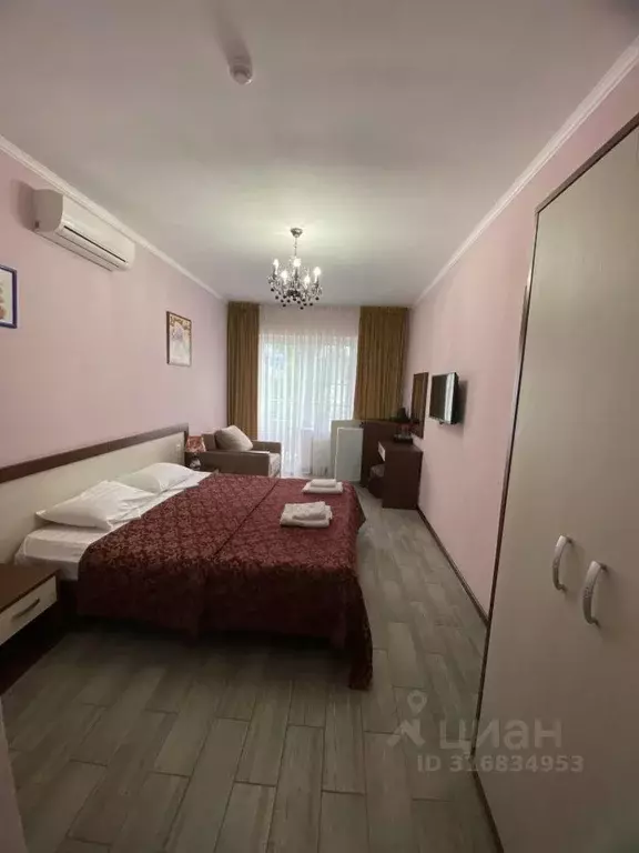 Комната Краснодарский край, Анапа ул. Ивана Голубца, 70/17 (20.0 м) - Фото 0
