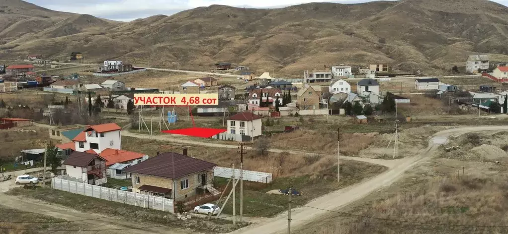 Участок в Крым, Феодосия муниципальный округ, Коктебель пгт ул. ... - Фото 0
