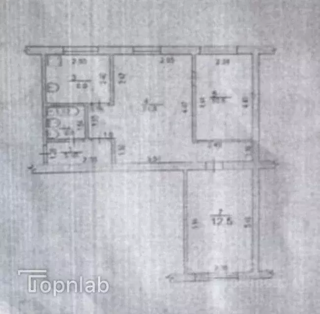 3-к кв. Тамбовская область, Тамбов Мичуринская ул., 133 (56.5 м) - Фото 2