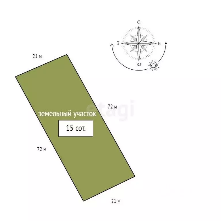 Участок в Красноярский край, Емельяновский муниципальный округ, с. ... - Фото 2