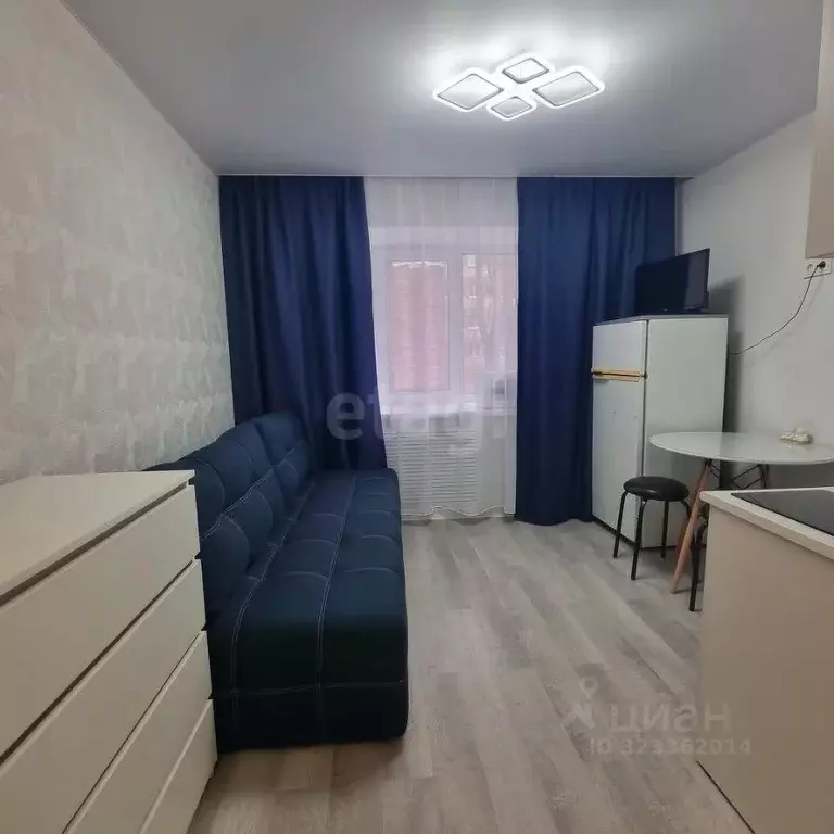 Студия Тюменская область, Тюмень ул. Беляева, 23/1 (17.5 м) - Фото 1