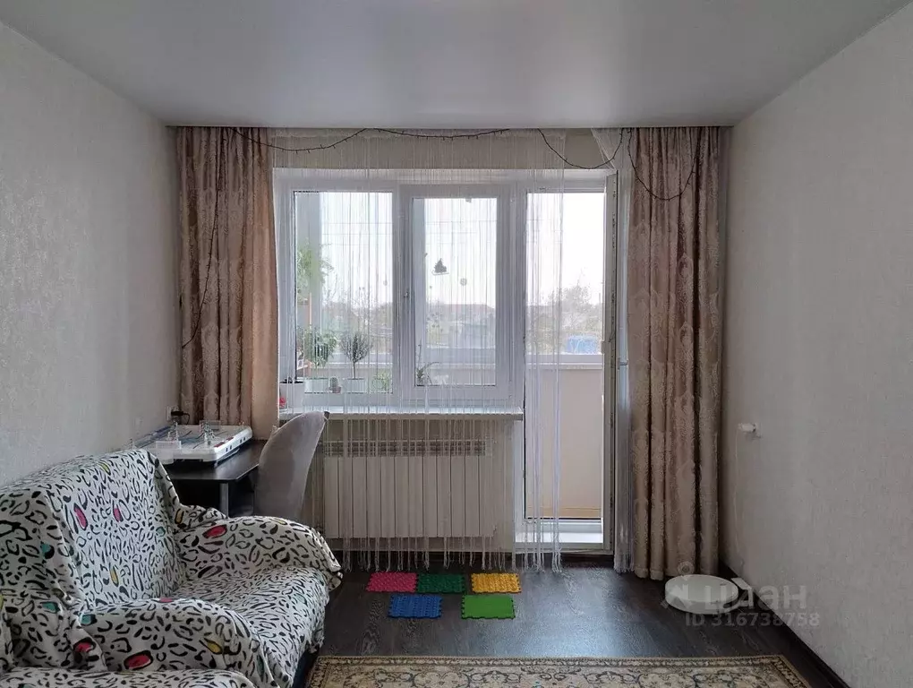 1-к кв. Омская область, Омск ул. Талалихина, 22 (32.7 м) - Фото 0