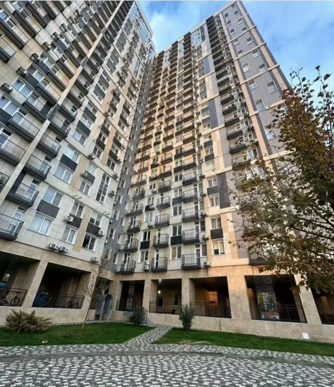 1-к. квартира, 44,6 м, 3/24 эт. - Фото 1