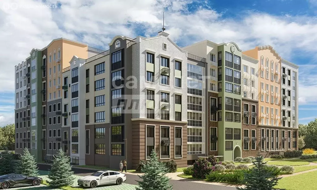 2-комнатная квартира: село Первомайский, ЖК Знак, 22 (56.01 м) - Фото 2