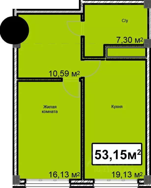 1-к кв. Ставропольский край, Ессентуки ул. Благодатная, 28 (53.15 м) - Фото 1