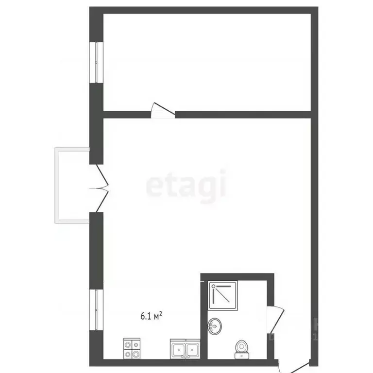 2-к кв. Севастополь ул. Матвея Воронина, 5 (51.2 м) - Фото 0