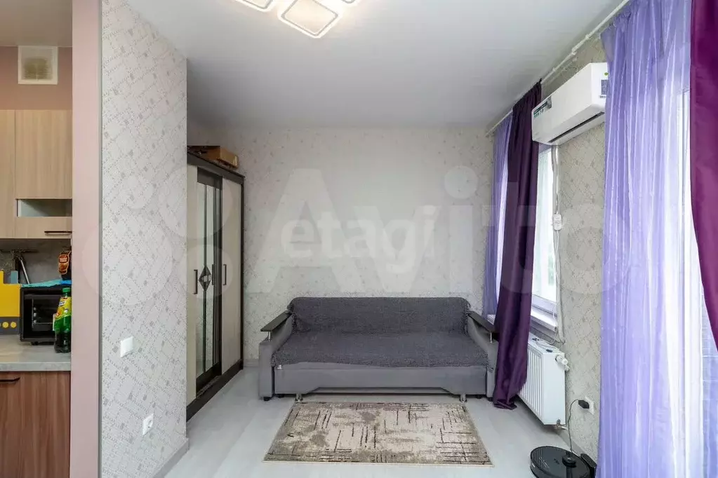 Квартира-студия, 25,4 м, 8/10 эт. - Фото 1