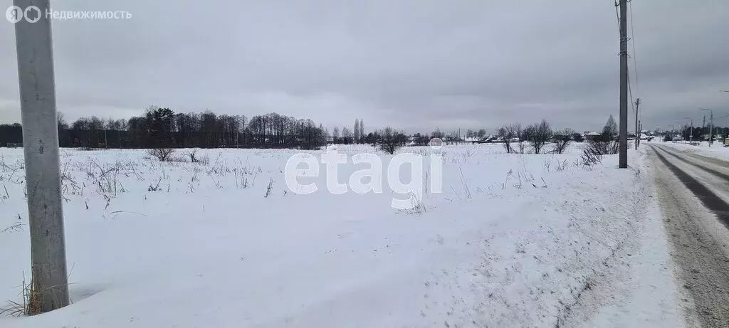 Участок в село Глинищево, Солнечная улица (9.9 м) - Фото 1