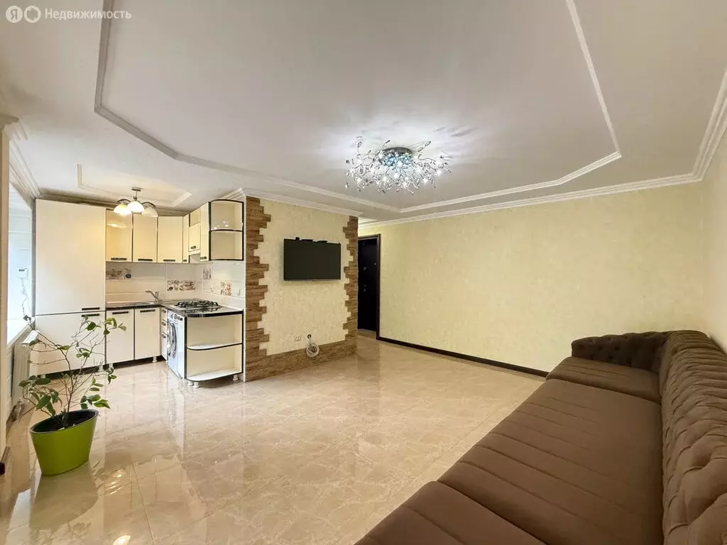 2-комнатная квартира: Нальчик, улица Байсултанова, 19 (49 м) - Фото 1