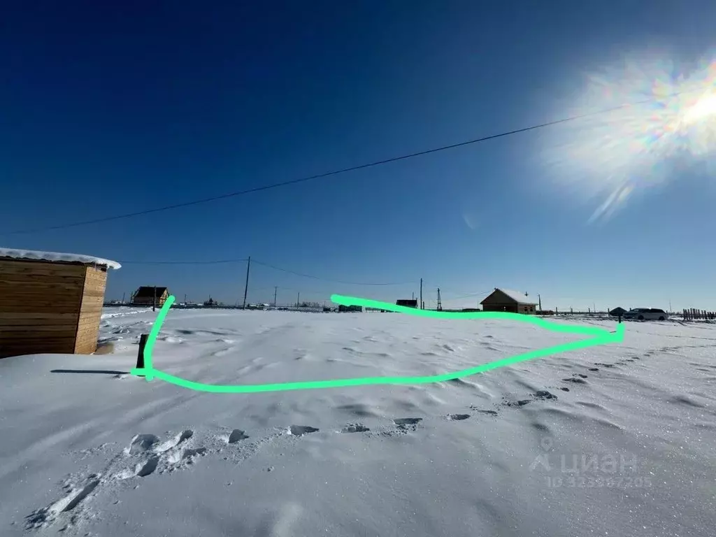 Участок в Саха (Якутия), Якутск городской округ, с. Тулагино  (12.0 ... - Фото 2