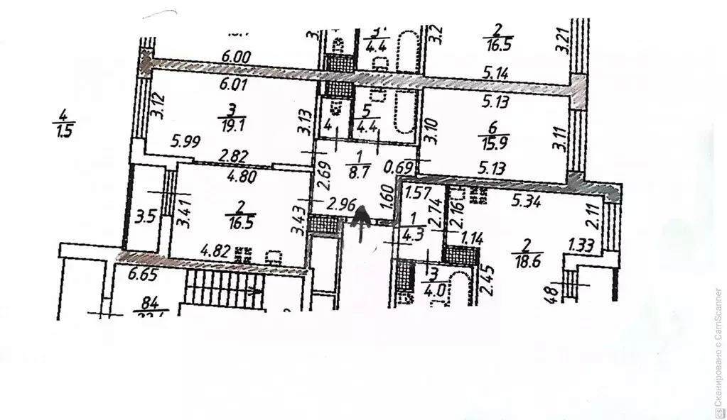 2-к кв. Санкт-Петербург бул. Головнина, 3к1 (66.0 м) - Фото 1