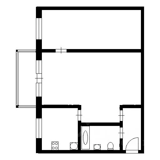 2-к кв. Севастополь ул. Горпищенко, 70 (43.0 м) - Фото 2