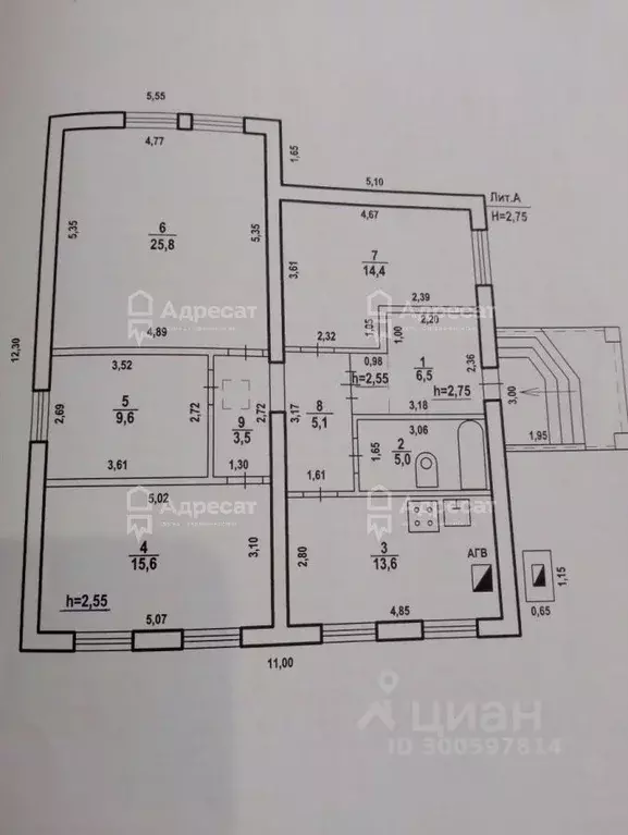 Дом в Волгоградская область, Волгоград ул. Марата (99 м) - Фото 0