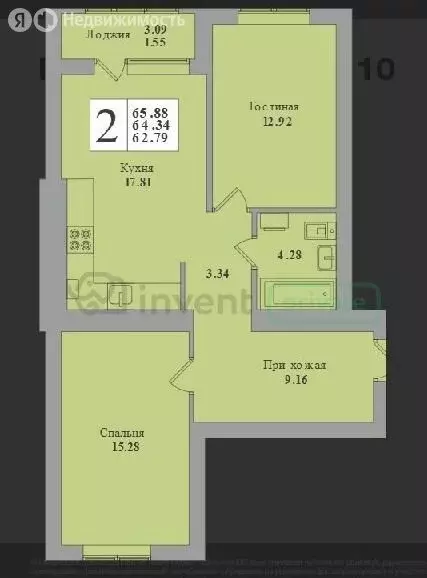 1-комнатная квартира: Калининград, Минусинская улица, 5 (64.34 м) - Фото 0