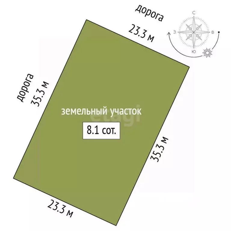 Участок в Крым, Щелкино Ленинский район, ул. Сиреневая (8.05 сот.) - Фото 2