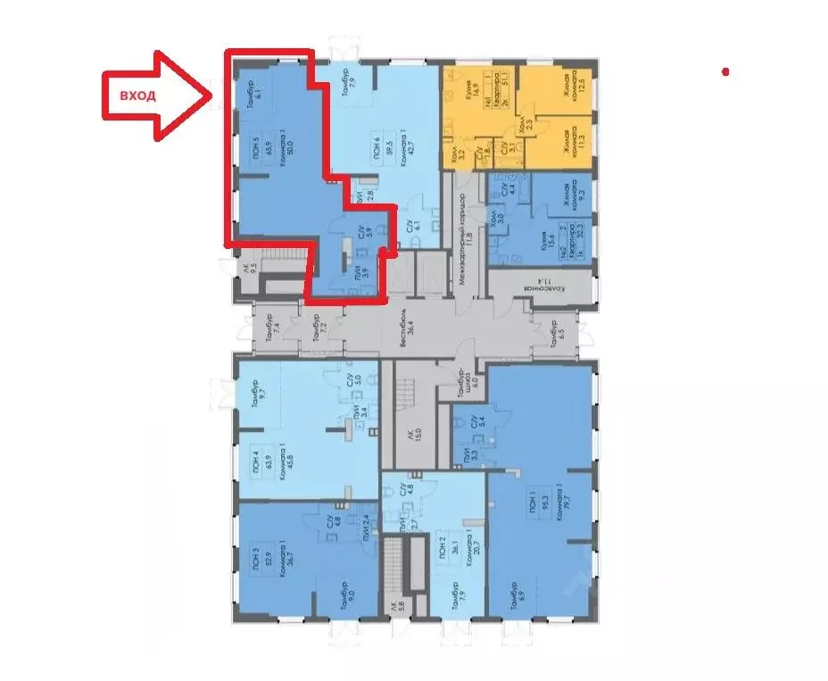 Помещение свободного назначения в Татарстан, Казань ул. Анаса ... - Фото 2