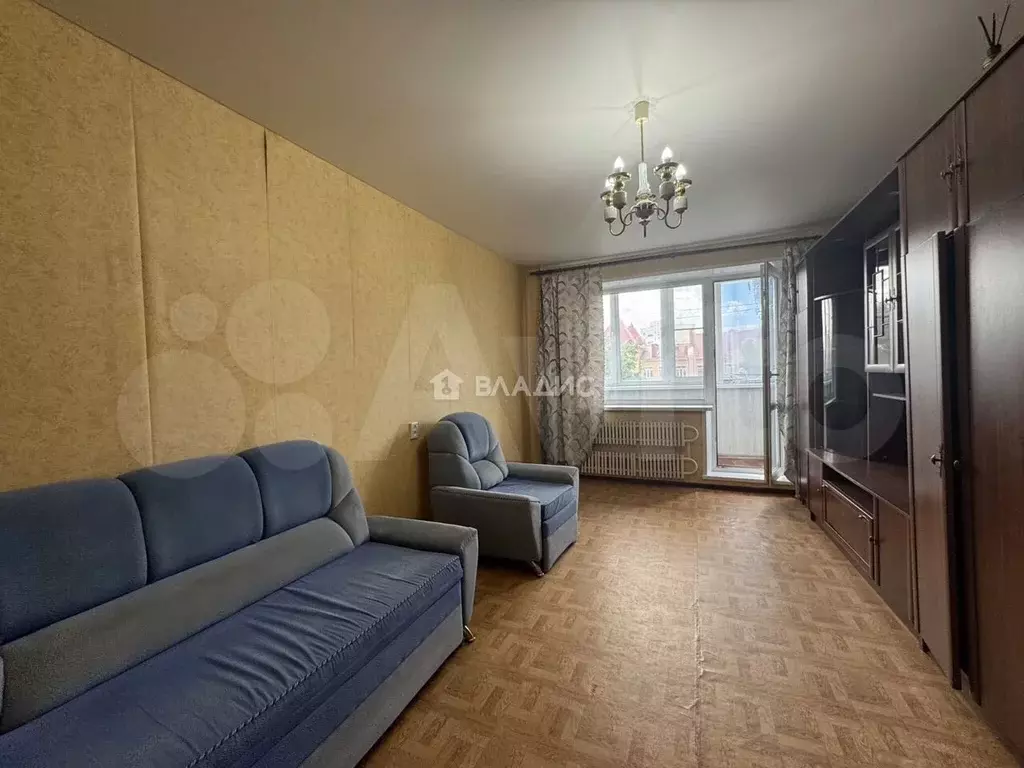 1-к. квартира, 38 м, 3/9 эт. - Фото 1