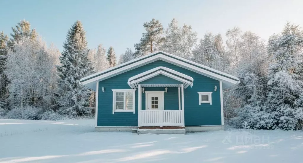 Дом в Карелия, Сортавальский муниципальный округ, пос. Вуорио 47 (60 ... - Фото 1