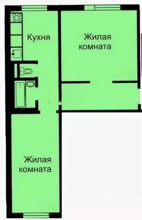 2-к кв. Челябинская область, Миасс просп. Октября, 43 (52.3 м) - Фото 2