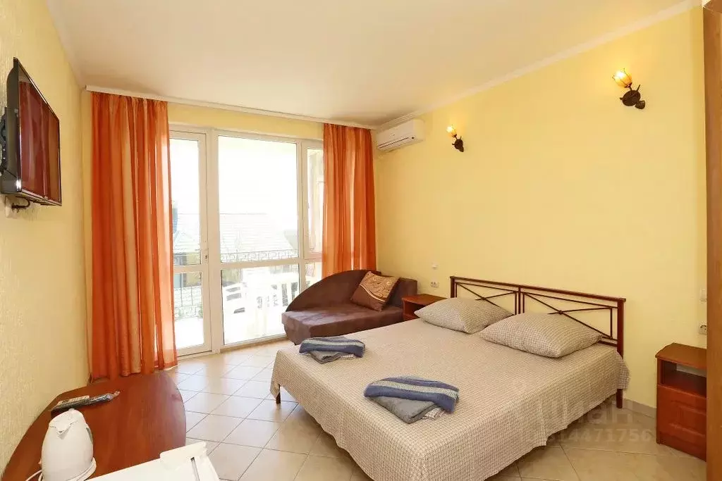 Комната Крым, Феодосия муниципальный округ, Коктебель пгт пер. ... - Фото 2