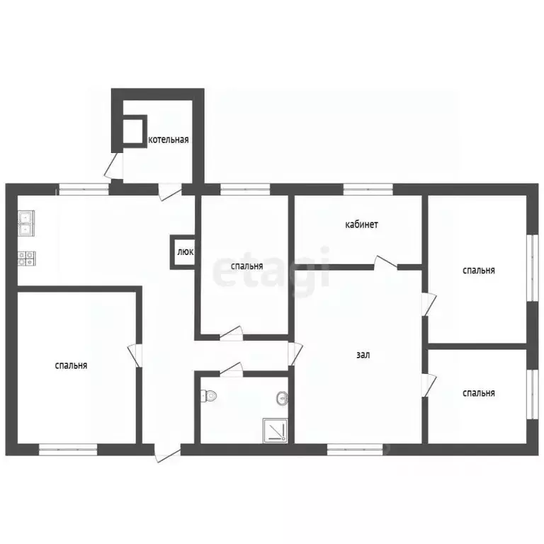 Дом в Алтайский край, Барнаул ул. 2-я Строительная, 3 (109 м) - Фото 2