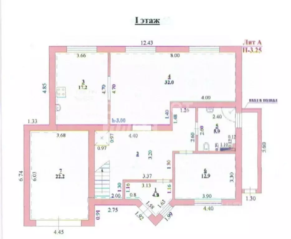 Коттедж в Липецкая область, Липецк пер. Баумана, 11 (295 м) - Фото 1