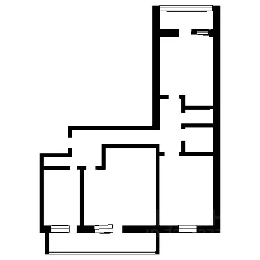 3-к кв. Псковская область, Псков Западная ул., 3 (68.2 м) - Фото 1