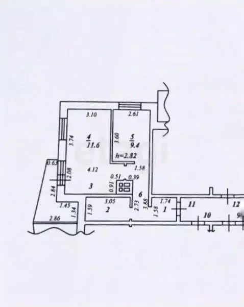 2-к кв. Иркутская область, Иркутск ул. Маяковского, 67/1 (41.7 м) - Фото 2