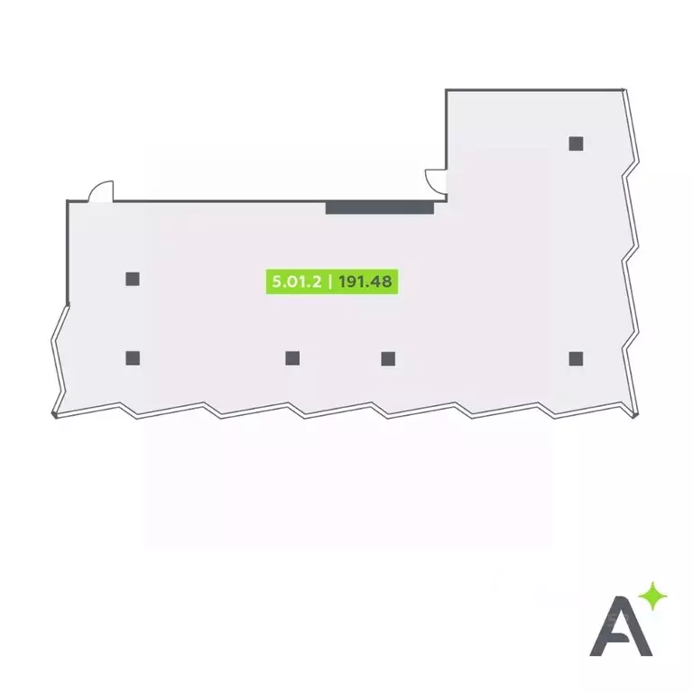 Офис в Санкт-Петербург Московский просп., 65Э (191 м) - Фото 1