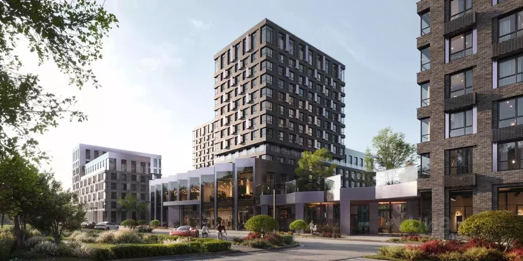 Студия Москва Верейская 41 жилой комплекс, 4.2 (26.23 м) - Фото 1