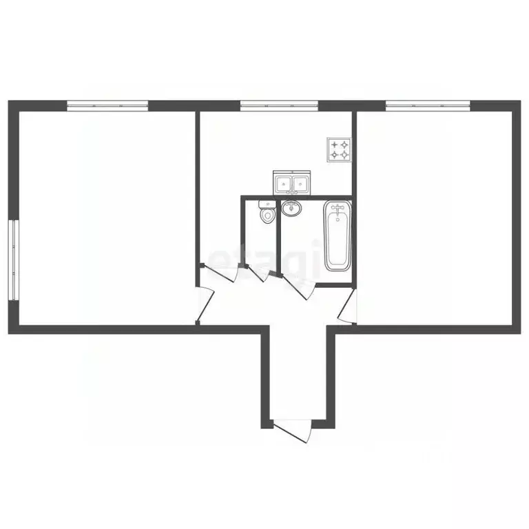 Комната Санкт-Петербург Искровский просп., 4К2 (18.0 м) - Фото 2