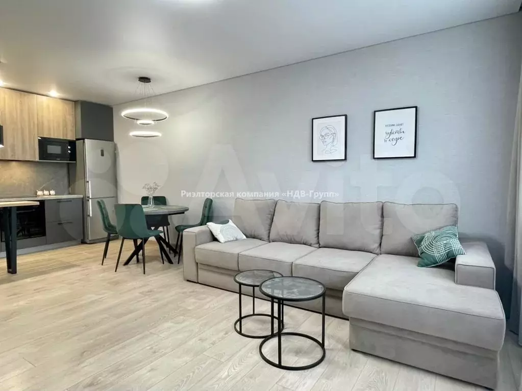 2-к. квартира, 60 м, 8/24 эт. - Фото 0