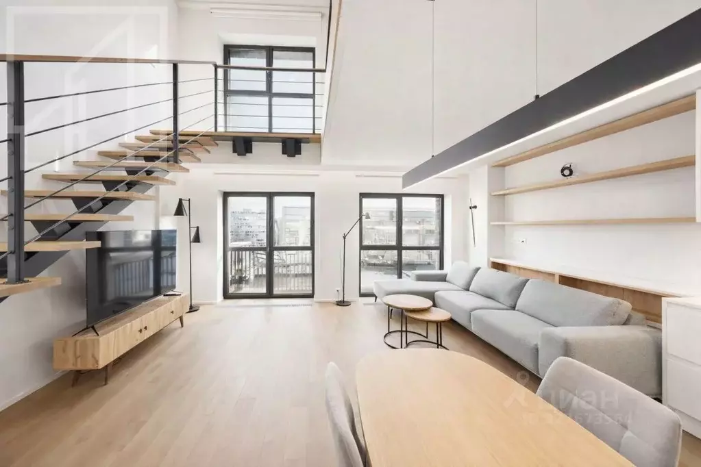 Свободной планировки кв. Москва Столярный пер., 3к34 (87.0 м) - Фото 1