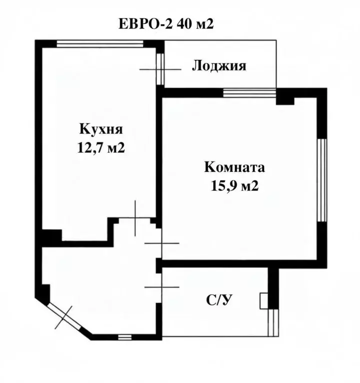 1-к кв. Крым, Алушта муниципальный округ, пос. Семидворье, Аян-Дере 2 ... - Фото 2