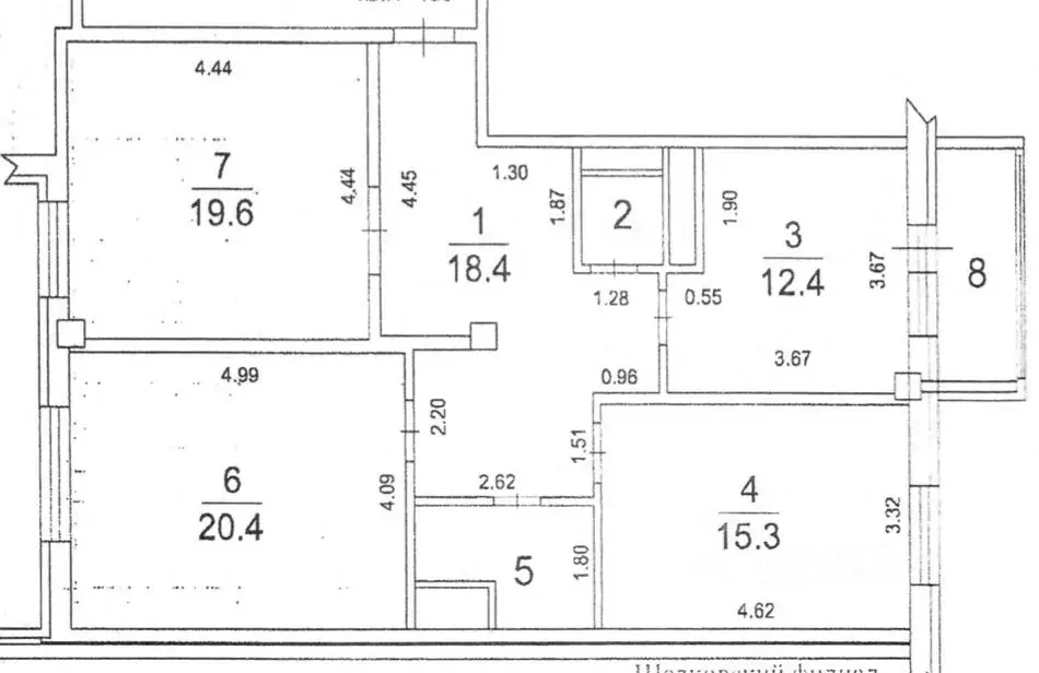 3-к кв. Московская область, Щелково ул. Неделина, 24 (98.0 м) - Фото 2